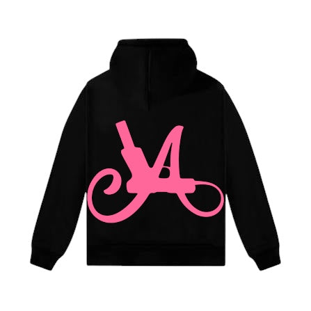 Pink Zip Up LA hoodies