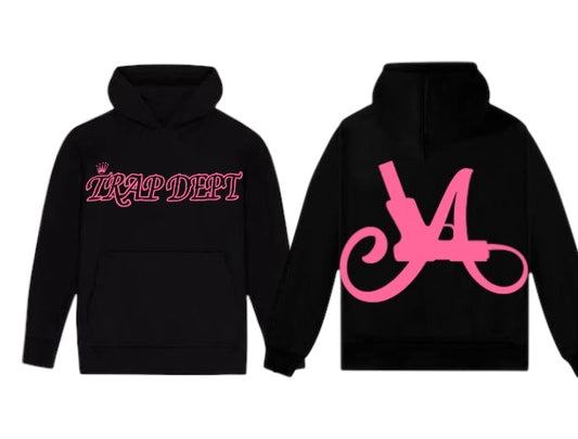Trap Dept Pink LA Hoodie